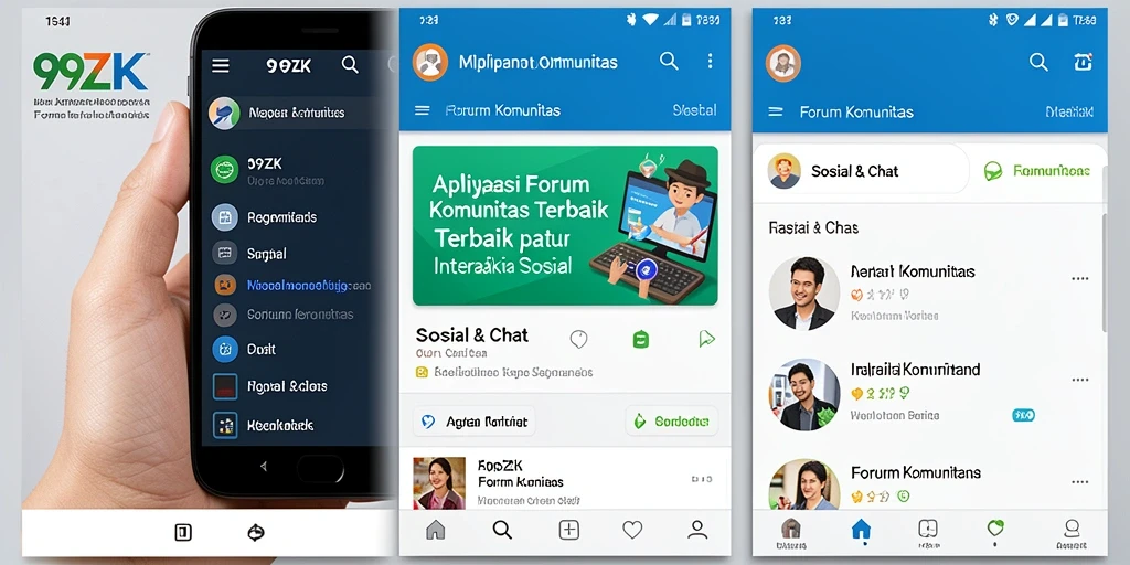 Tampilan antarmuka 99ZK yang menarik dan fungsional.