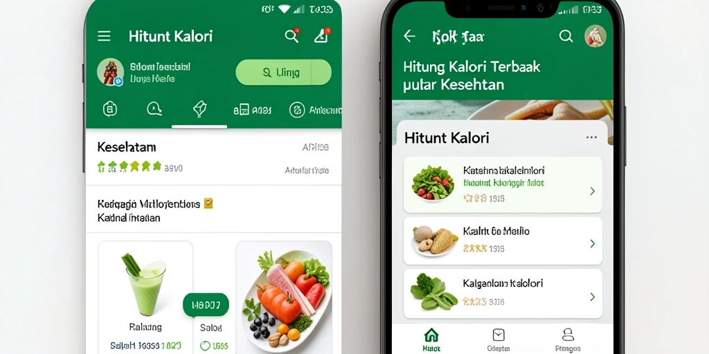 Antarmuka pengguna API33 yang sederhana dan informatif untuk menghitung kalori.
